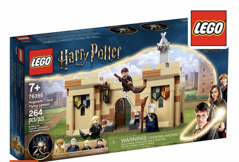 Конструктор LEGO Harry Potter Хогвартс: первый урок полётов