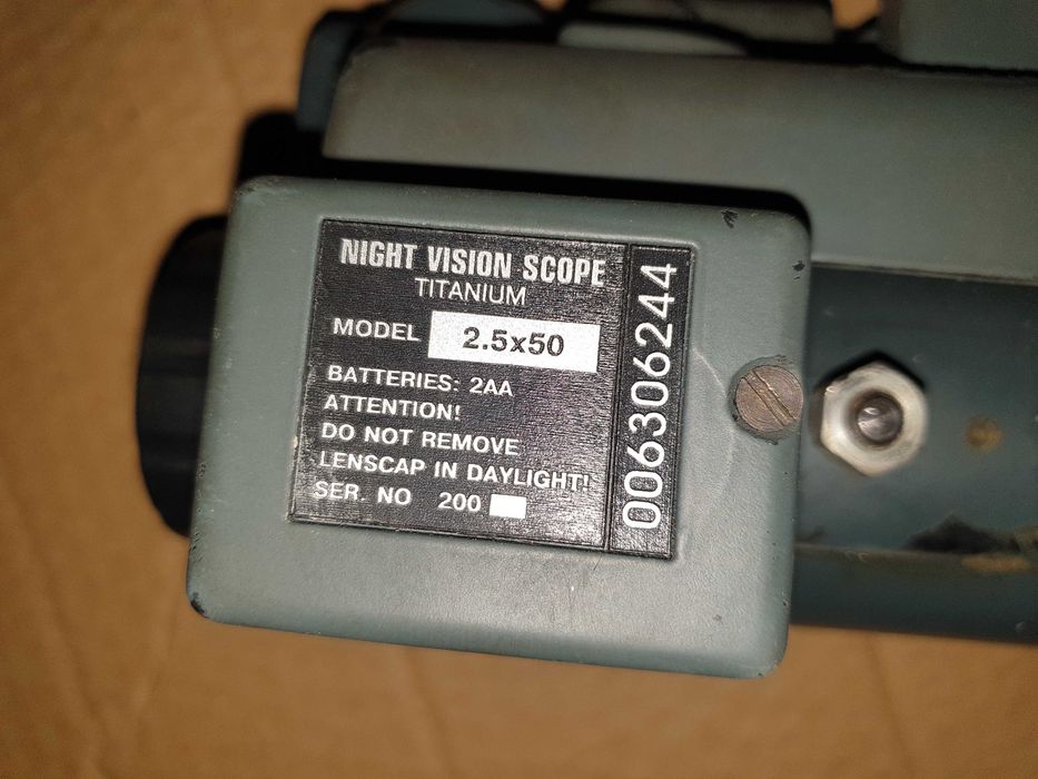 Noktowizor celownik NVRS 2.5x50 GEN 1 luneta