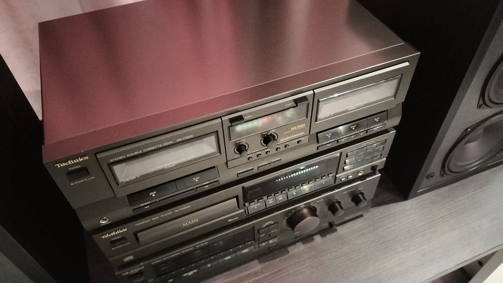 Wieża Technics Amplituner CD Deck