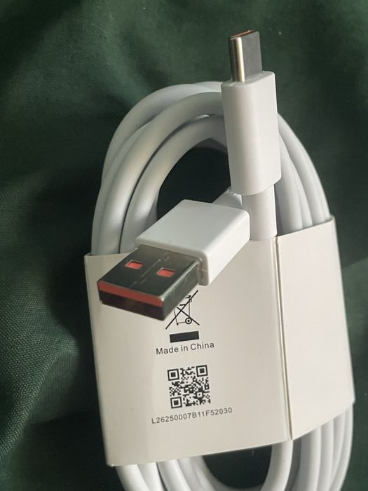 Przewód nowy oryginalny Xiaomi 1.8m/6A 120w usb do usb-c