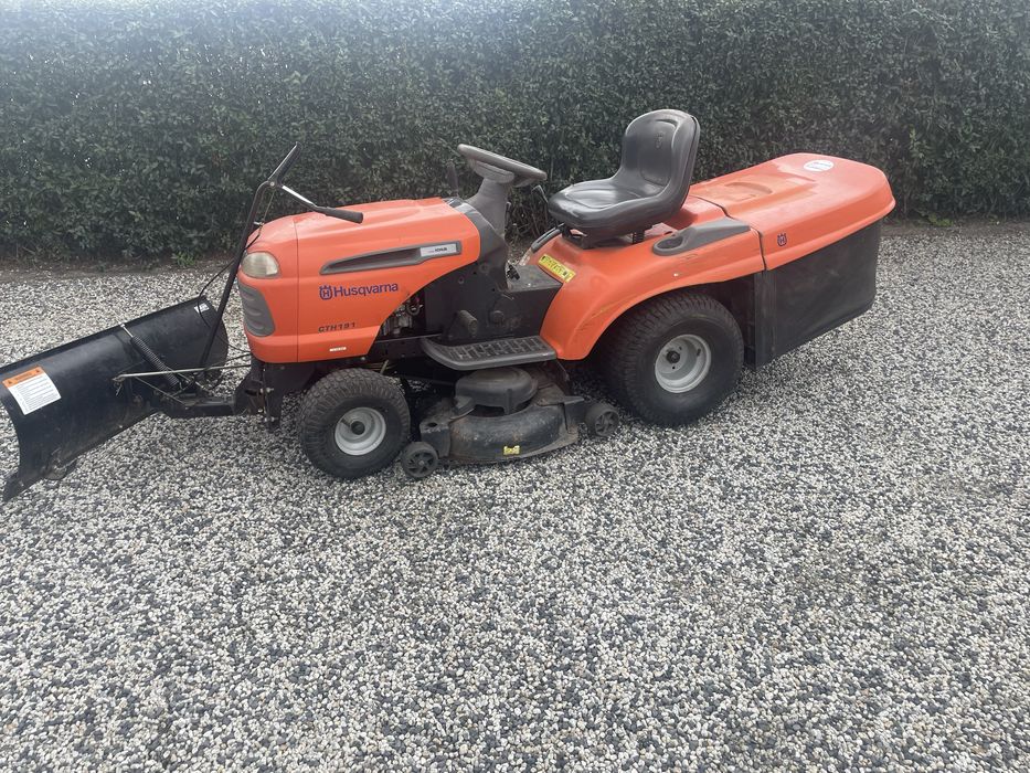 Husqvarna CTH 191 kosz pług
