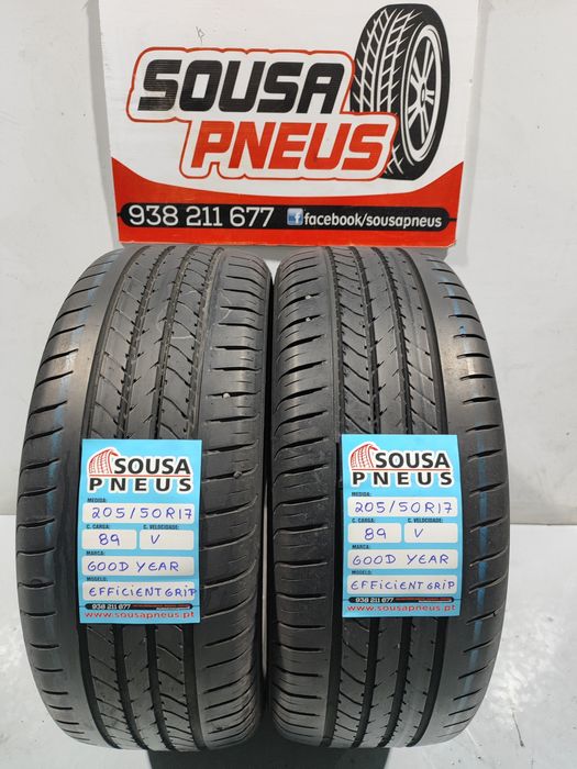 2 pneus semi novas 205-50R17 Good year - Oferta dos Portes