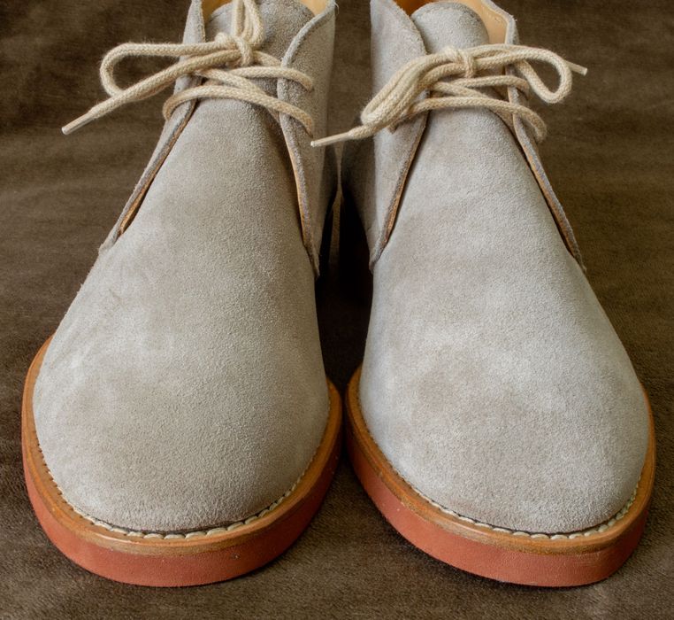 Brunello Cucinelli, buty chukka (desert) 41,5 Made in Italy