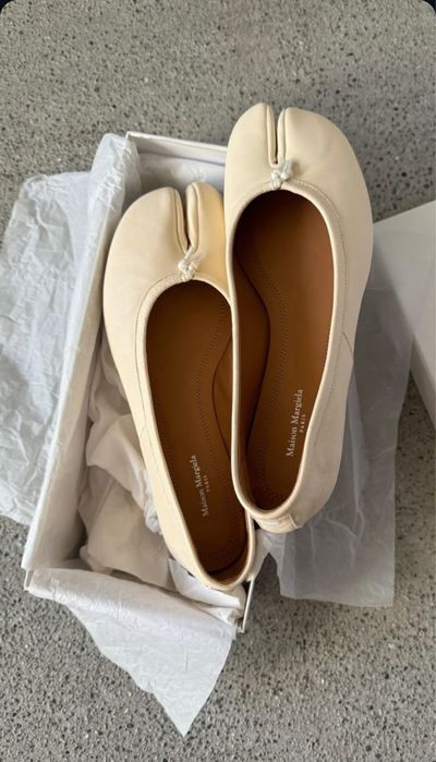 Maison Margiela лофери лодочки балетки туфли tabi лоферы човники мюли