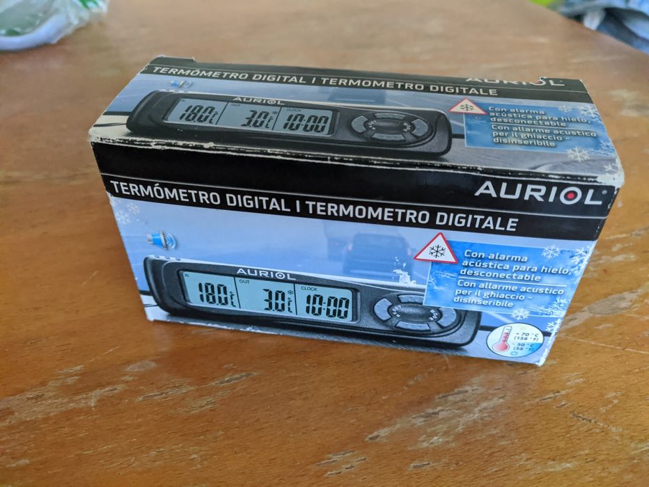 Termómetro digital multifunções