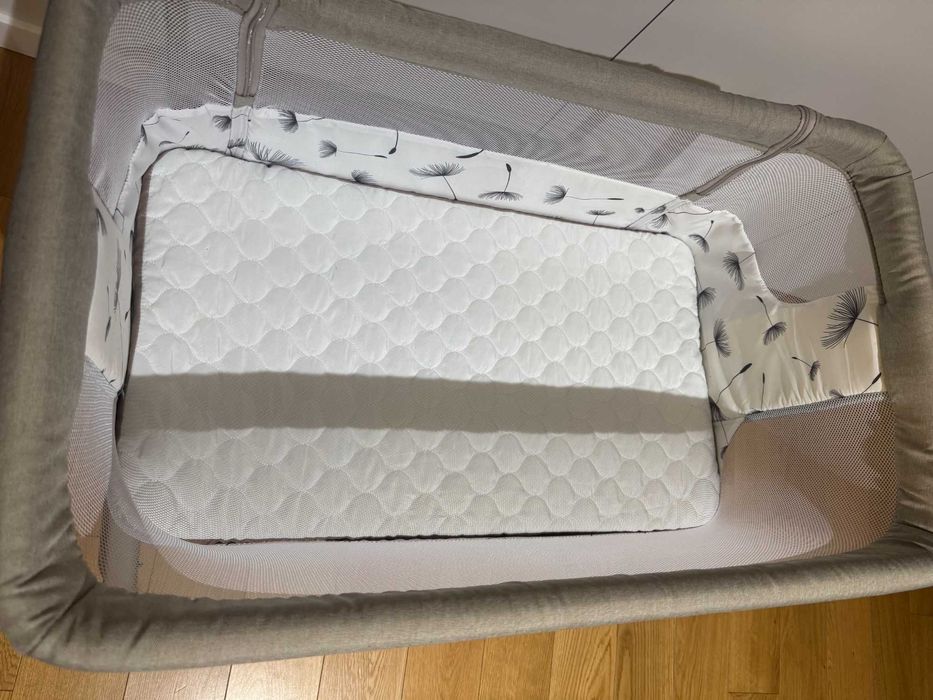 Łóżeczko dostawne 3w1 Lionelo Aurora - Beż