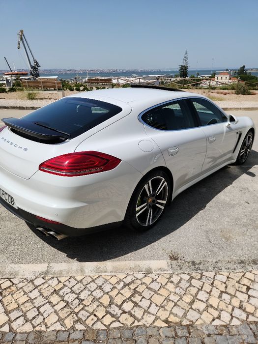 Panamera S híbrido só 77.000 km nacional ano 2014 como novo todas as revisões na Porsche Aceito retoma