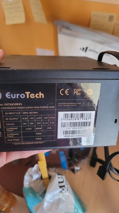 Fonte de Alimentação 650W