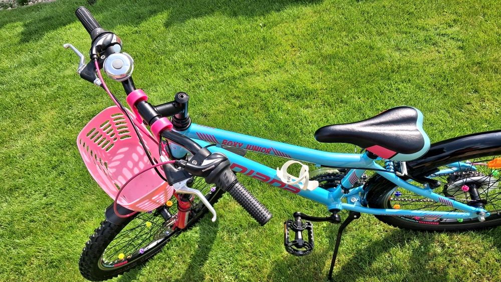 Rower  jak nowy dla dziewczynki (od122cm)INDIANA Roxy Junior Kross kola-24"/Transport