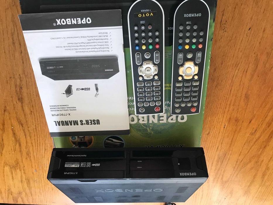 Спутниковый ресивер OPENBOX X-770 CIPVR + новый пульт