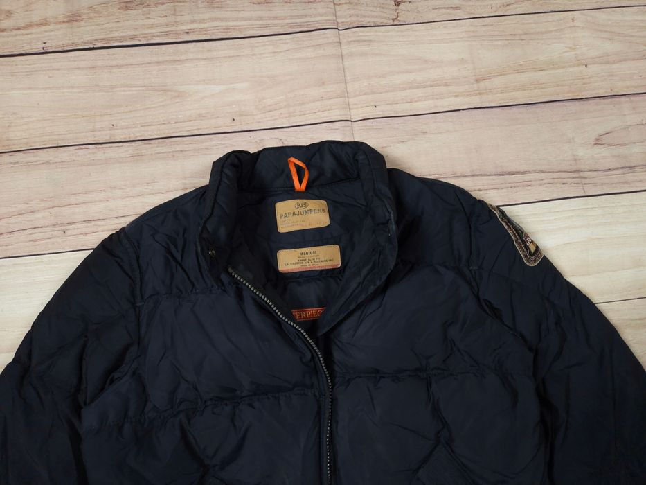 PARAJUMPERS Kurtka Parka Puchowa Damska Logo r. M