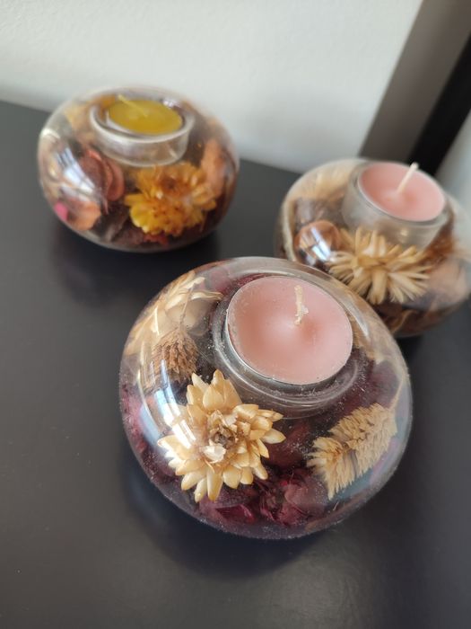 Porta velas pot pourrie