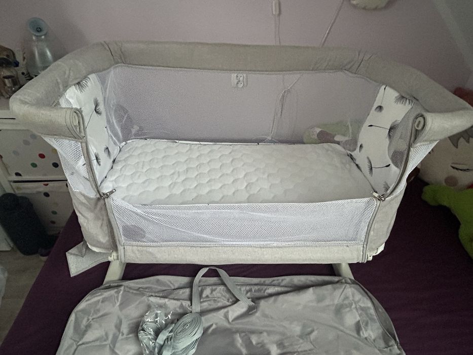 Łóżeczko dostawne Lionelo Leonie Plus.