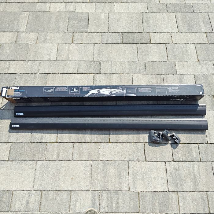 Bagażnik dachowy Thule wingbar Evo 135 kpl.  plus łapy