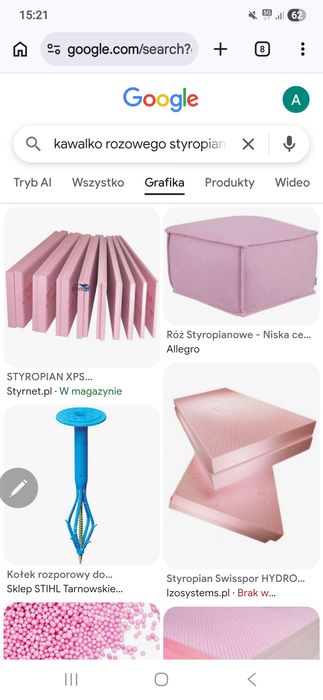 rozowy styropian do fundamentow