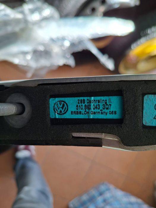 Relingi dachowe VW Golf VII Sportsvan