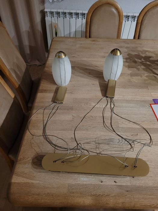 Lampa wisząca  złota