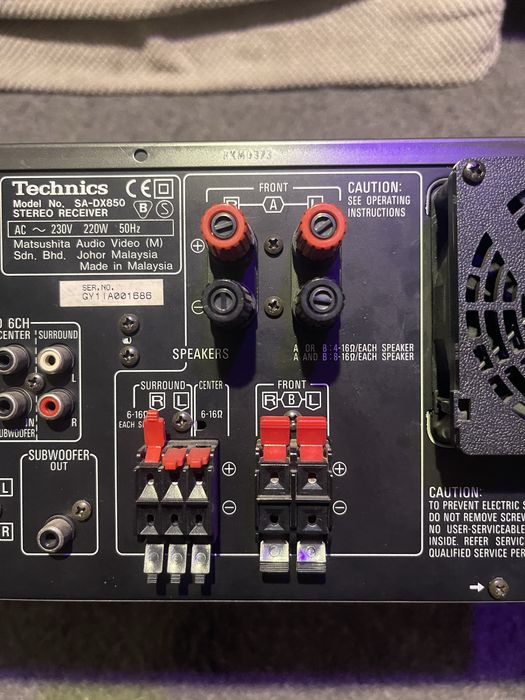 Technics SA-DX850