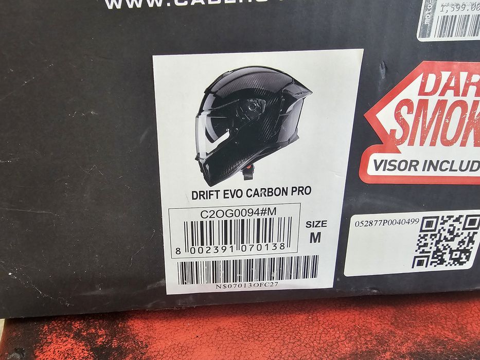 Kask motocyklowy caberg  roz m