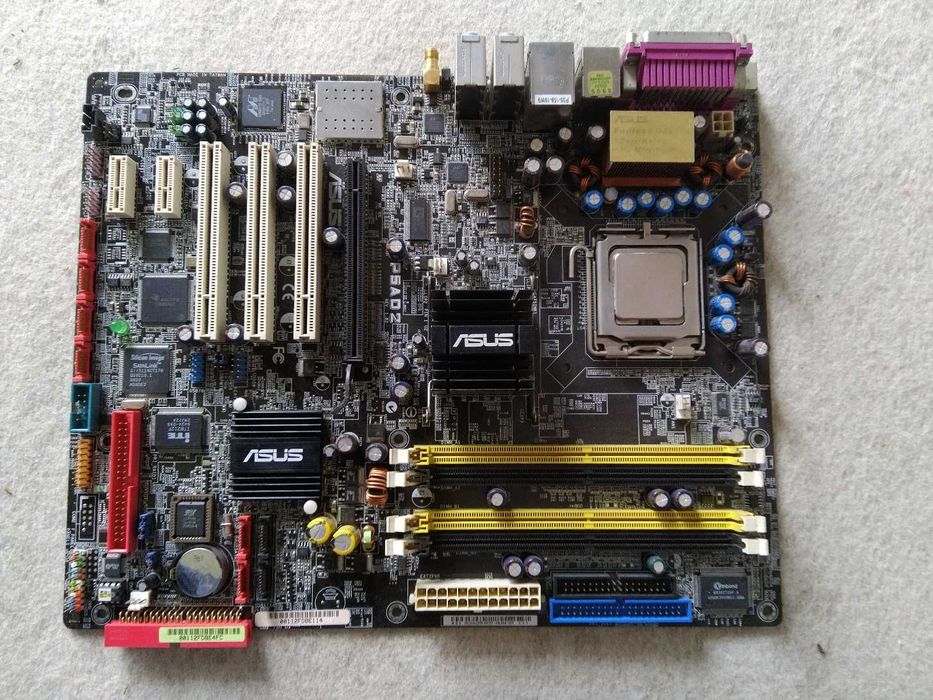 Материнская плата Asus P5AD2-Premium s775+P4 3,4 Ghz