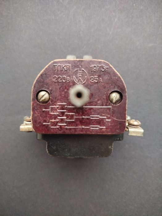 Перемикач ТПКП-25А 1973 року