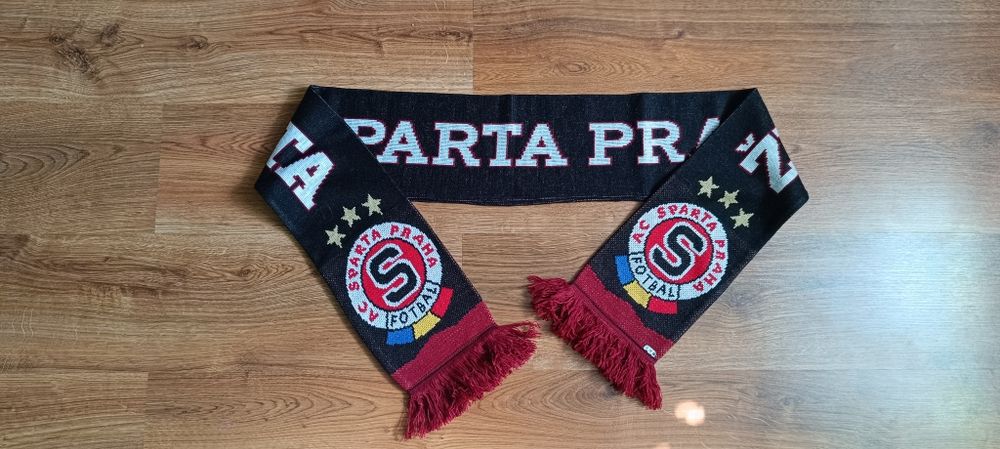AC Sparta Praga( Železná Sparta )szalik piłkarski kibica używany
