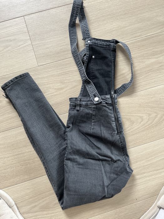 Ogrodniczki szare H&M S
