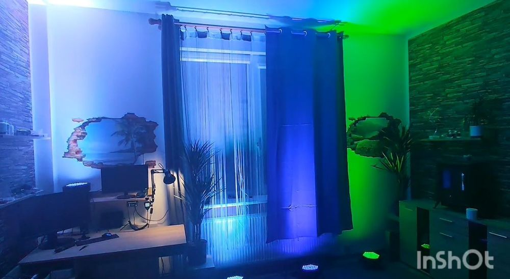 8 sztuk Zawodowe Mega Mocne Led Pary 60x3W