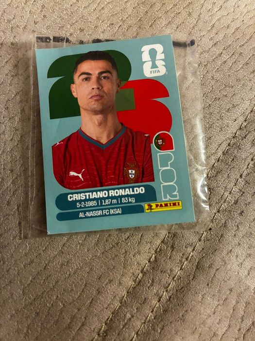 Carta mundial Cristiano Ronaldo
