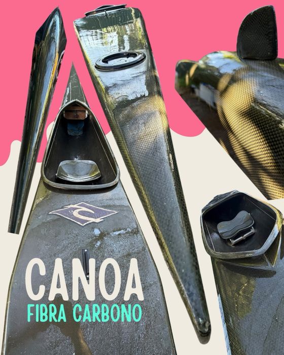 Canoa fibra se carbono