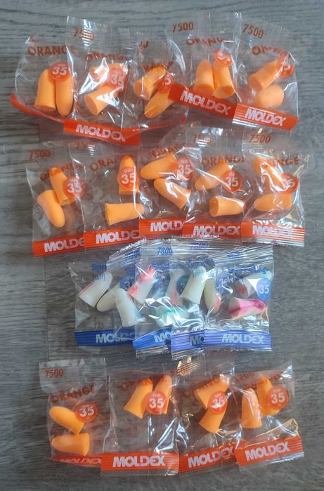 Zatyczki do uszu stopery Moldex