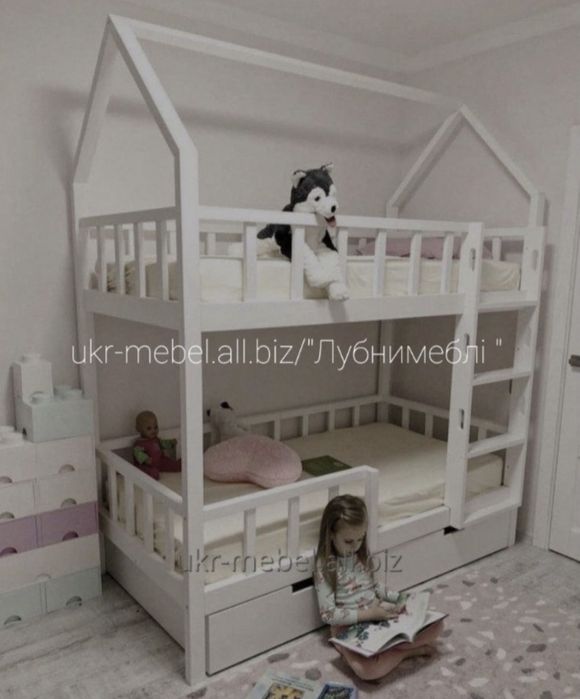 Ліжко двоповерхове "Сінді 1 люкс",кровать двухъярусная