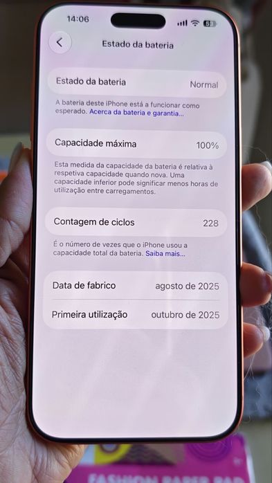 iPhone 17 Pro Max 256 GB – Como Novo | Bateria 100%