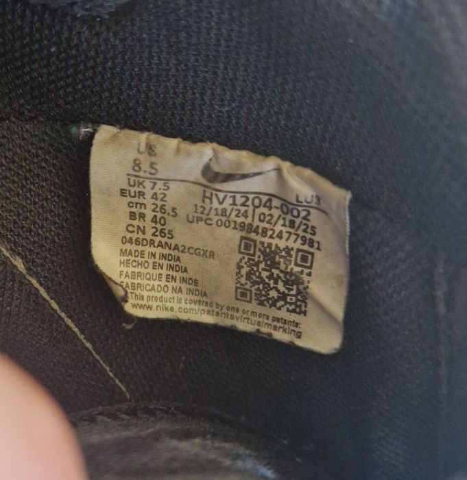 Air Force 1 Low Canvas oryginalne