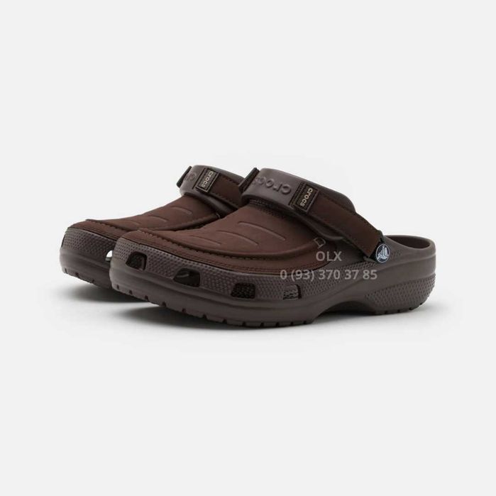 crocs Yukon Vista Clog Black Espresso Крокси Чоловічі кроксы мужские