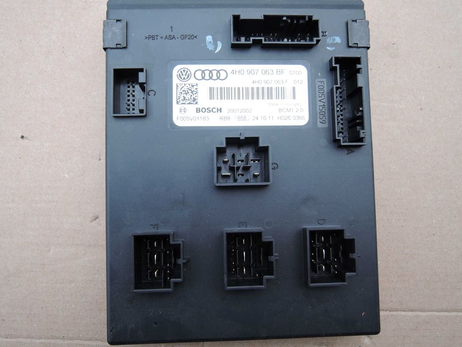 AUDI  A6 C7 A7 4G8 moduł komfortu BCM 4H0.907.063BF