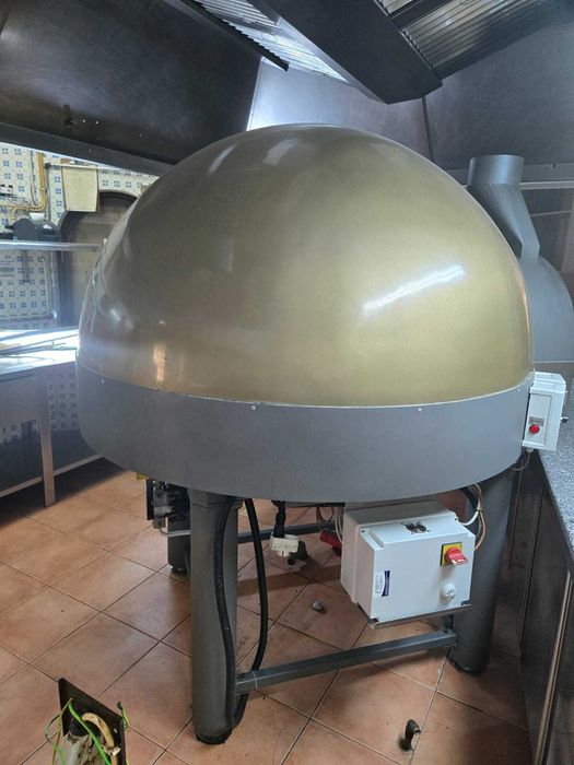 Forno Pizza Pavesi a gás, prato rotativo, 12 pizzas
