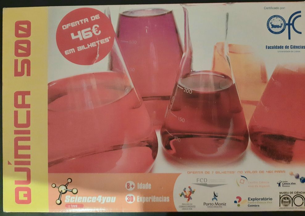 Science4you, kit experimental Química 500
