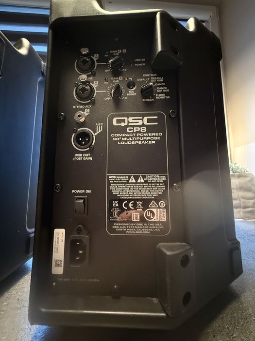 Qsc cp8 - stan bdb , służyły stacjonarnie