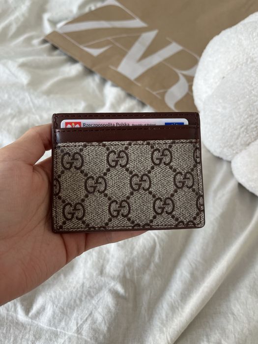 Etui cardholder na karty portfel gucci