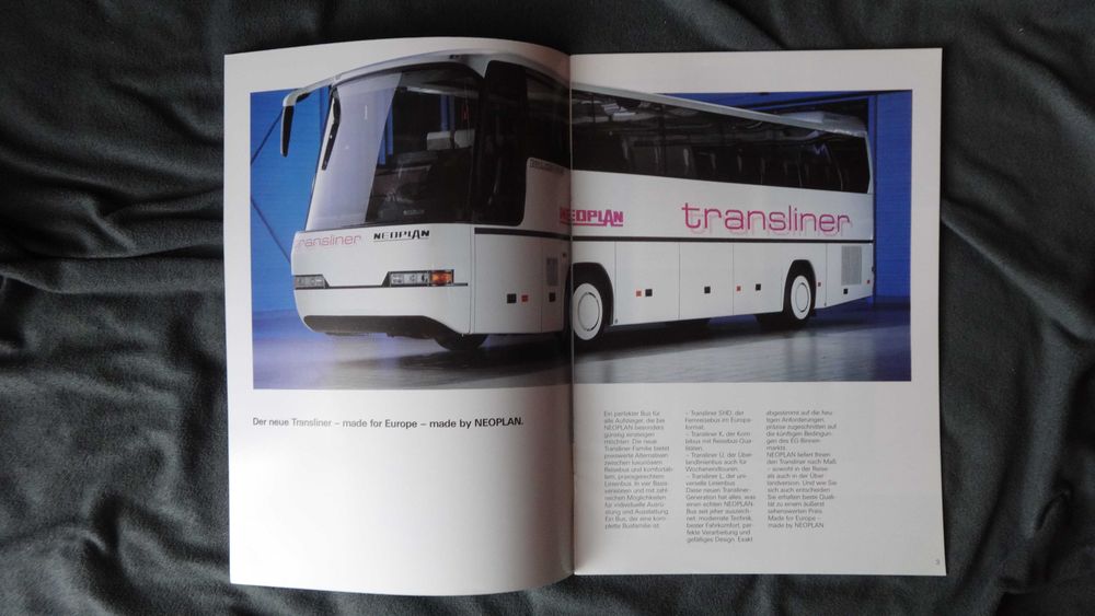 Prospekt Neoplan Transliner Sosnowiec • OLX.pl