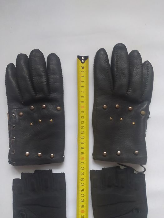 Мото рукавиці шкіряні