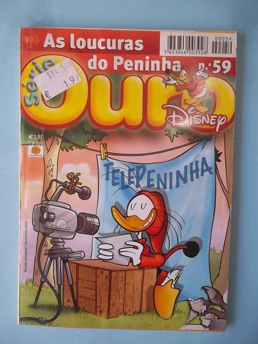 Série Ouro - Edimpresa - lote de revistas BD