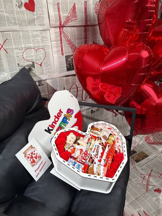 Подарункові бокси для чоловіків та жінок | 14 лютого День Закоханих