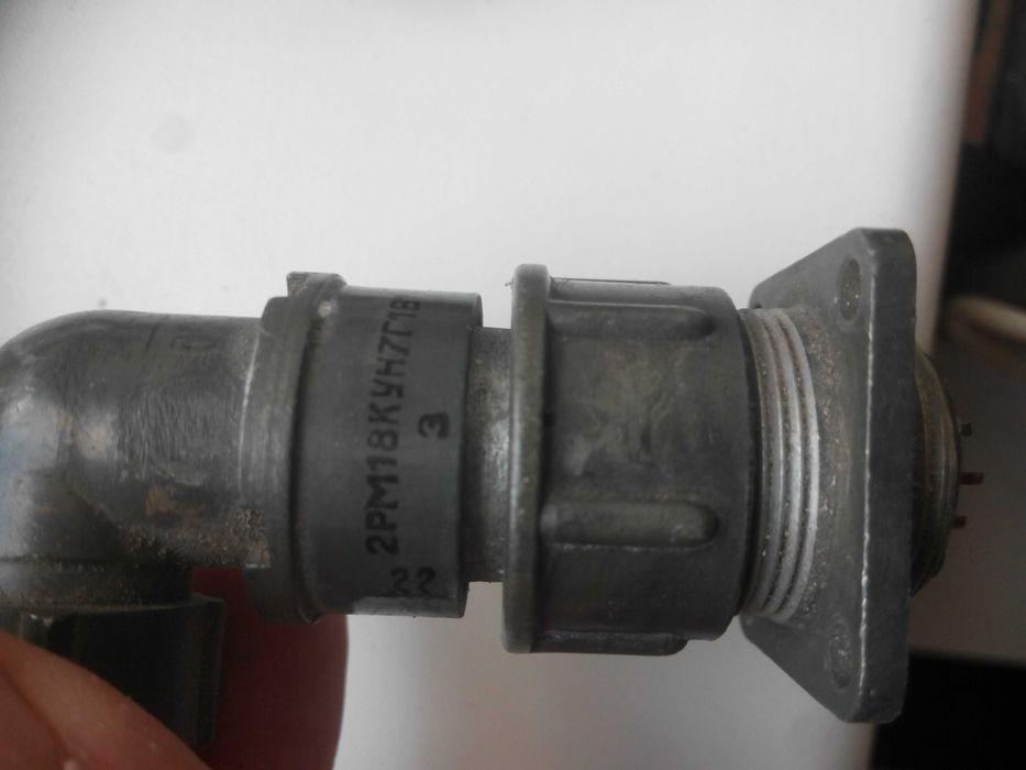 Соединитель вилка 2РТТ 36Б15ш20 в корпусе 2РТТ 36КПН15Г20 гнездо