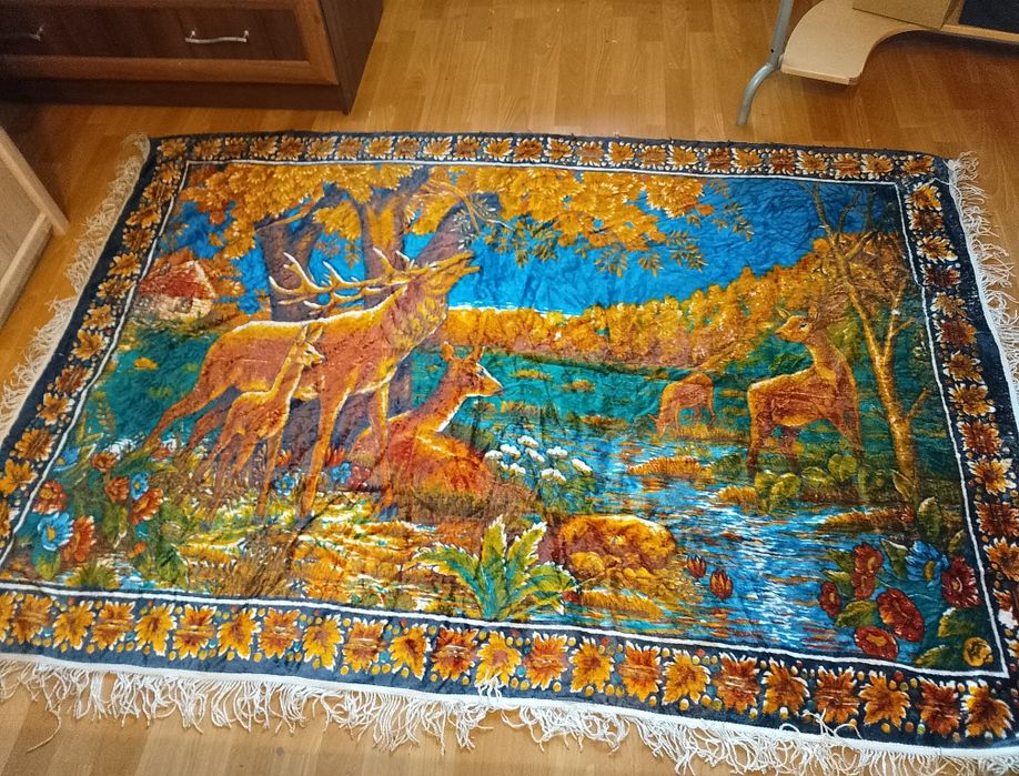 Ковер с оленями СССР