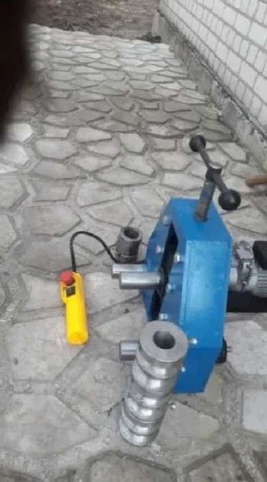 Трубогиб електро на 1.5 кВт с электроприводом профилегиб