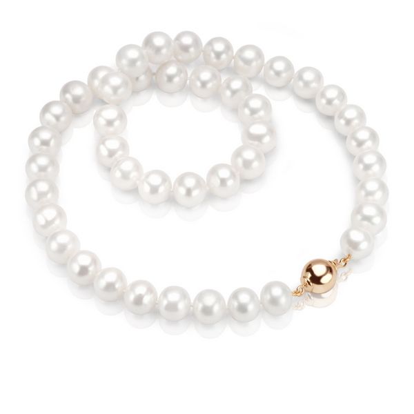 Złoty naszyjnik Staviori z perłami