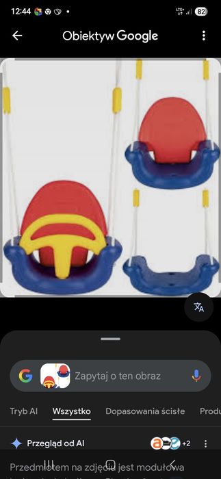 Nowa huśtawka dla dzieci