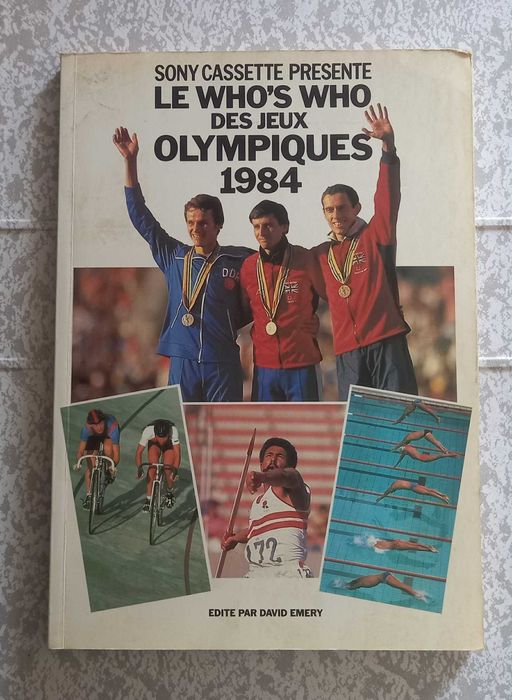 Livro Le who's who des jeux olympiques 1984
